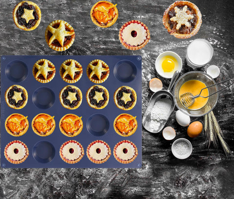 VOIRBLEU mince pie baking mold ideal for fruit pies and small treats.