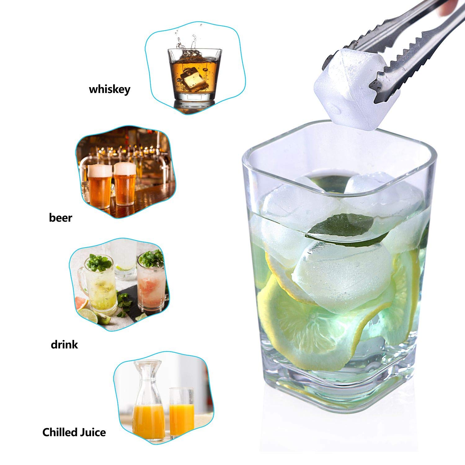 VOJP long-lasting cooling ideal for parties and weddings
