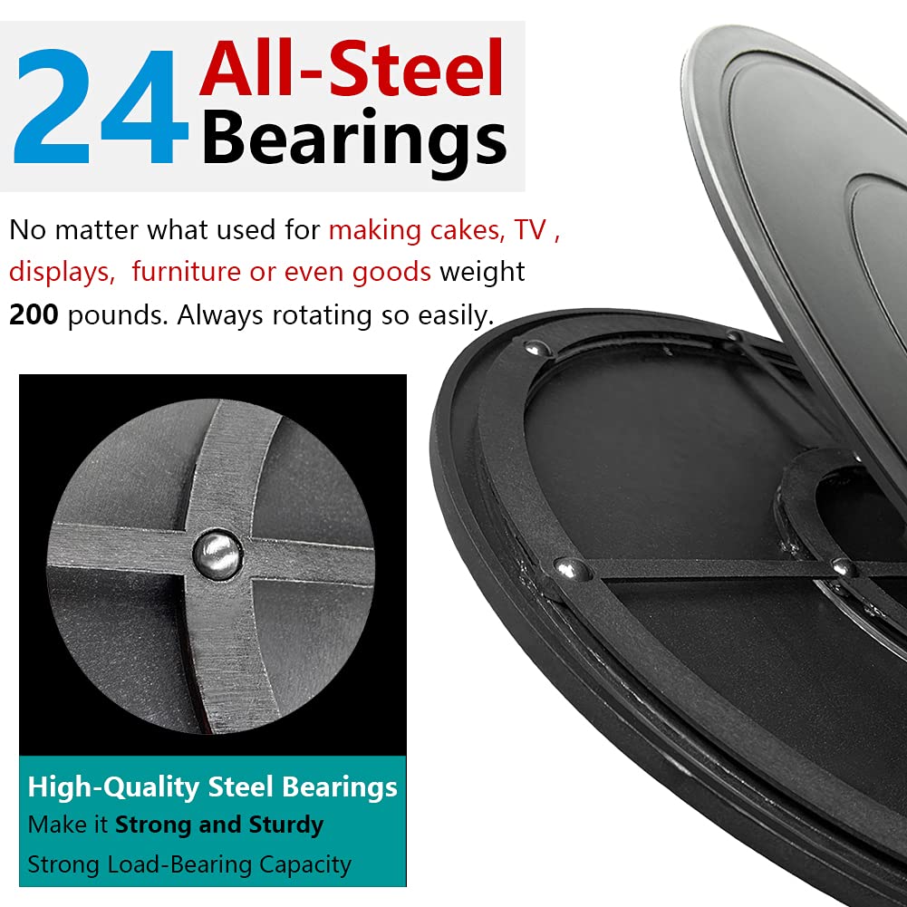 VOLCANOES CLUB 16-inch platform enabling full rotation of items