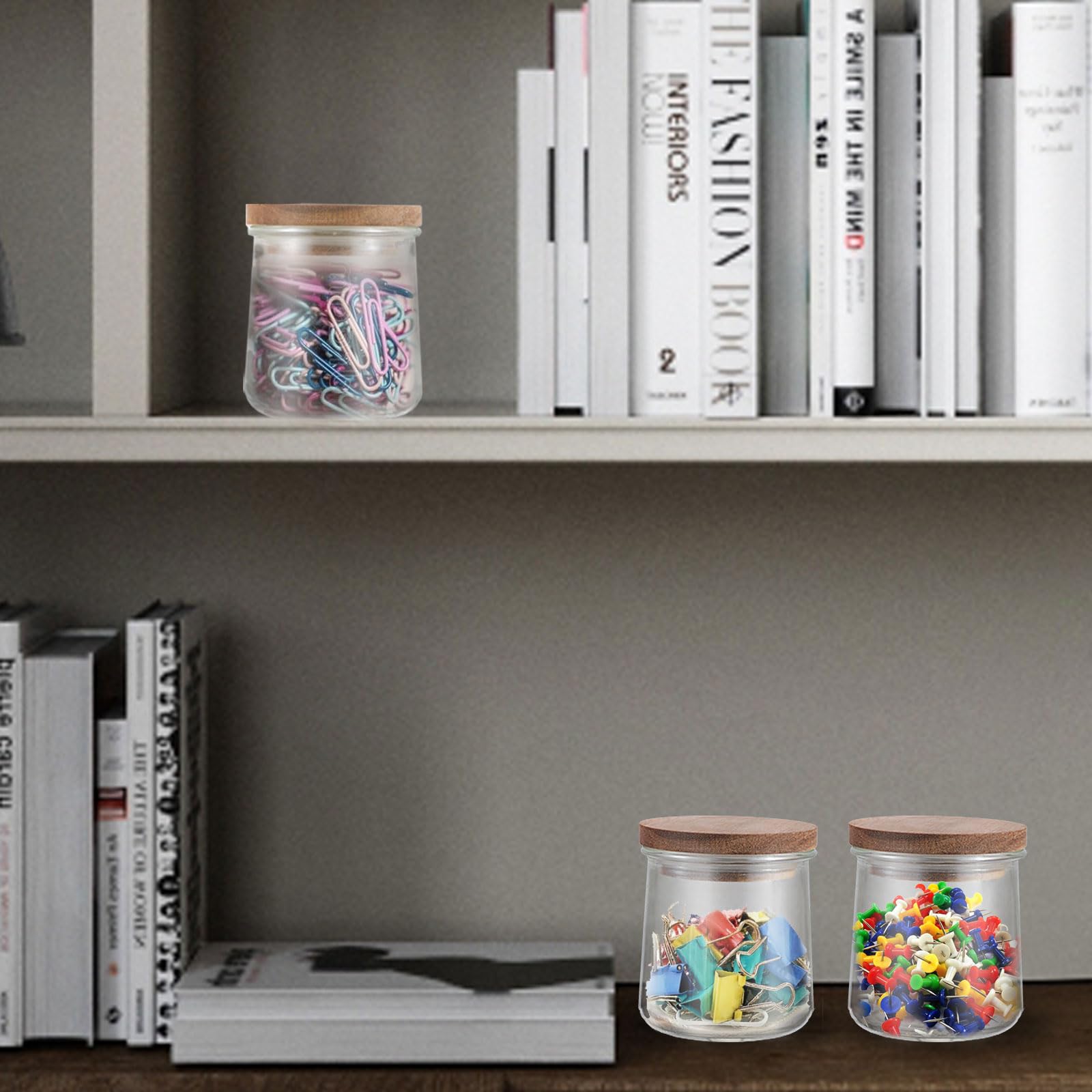 Volcanoes Club lid easy-on-off for quick pantry organization.