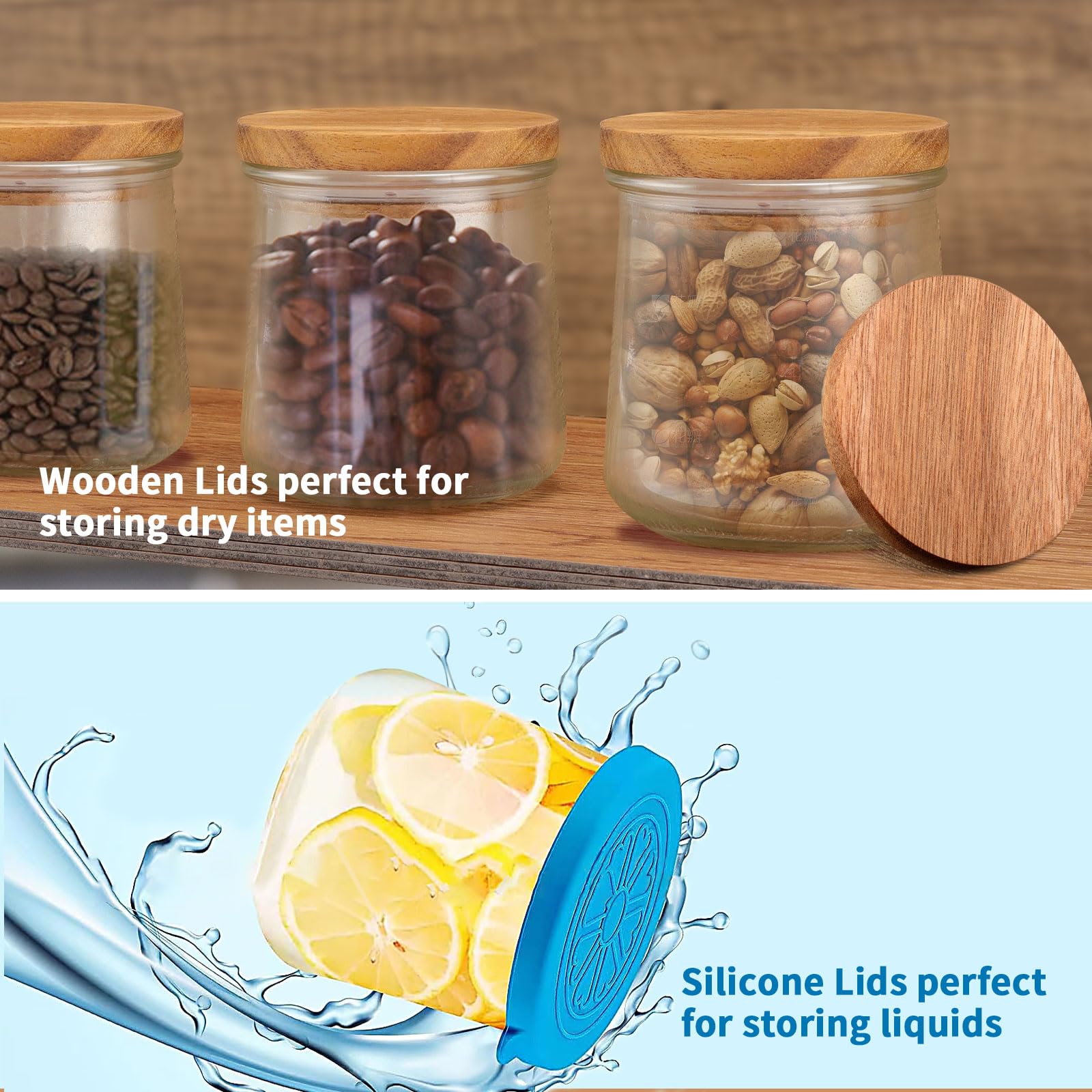 Volcanoes Club Oui jar lid fit on 5oz jars demonstrates secure snapping.