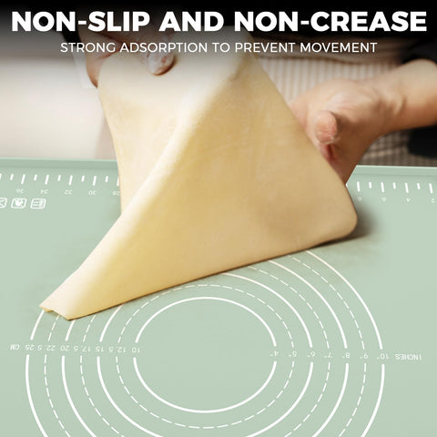 Volikos mat is dishwasher-safe for quick cleanup