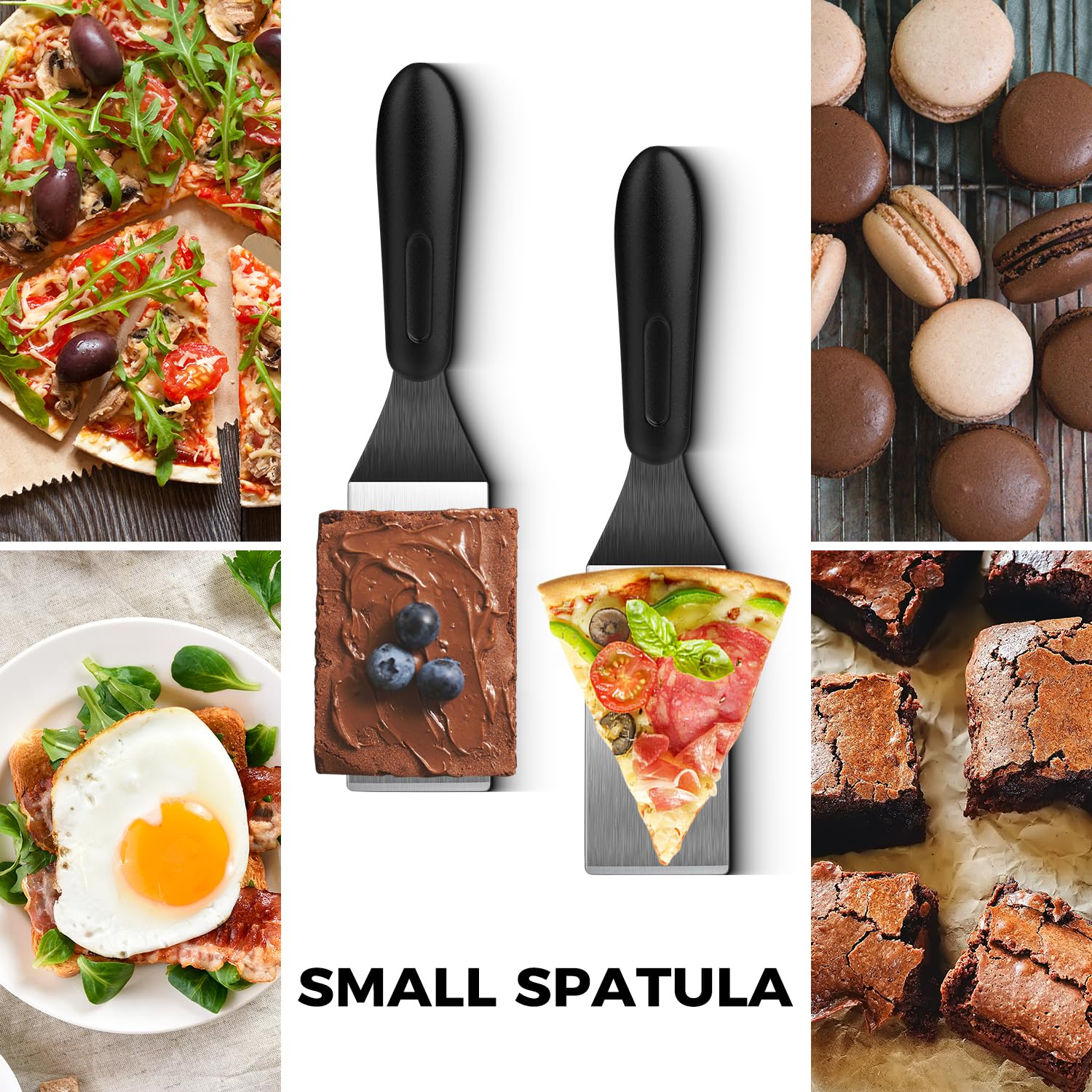 Volikos spatula high-temp rubber handle for sturdy grip during hot cooking tasks.