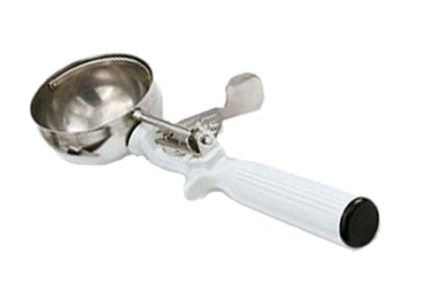 Vollrath disher 4oz gray-handle for precise portions in busy kitchens