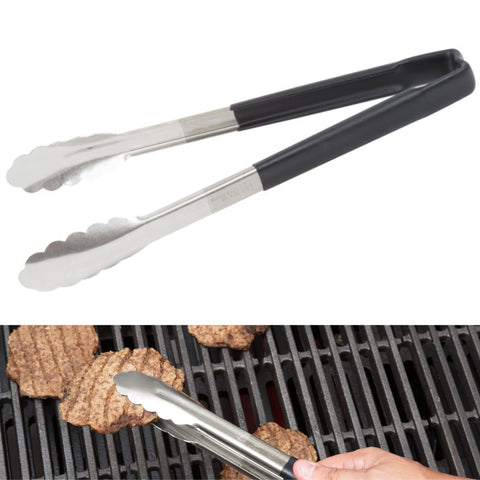 Vollrath stainless steel tong close-up shows durable, corrosion-resistant design