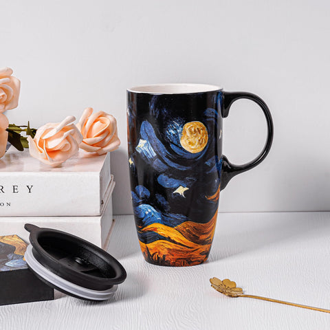 Voltogar 17oz porcelain mug designed for generous servings
