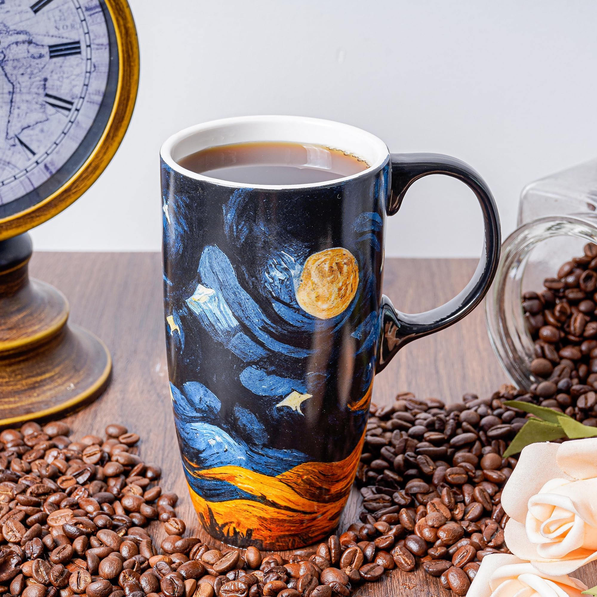 Voltogar ceramic mug microwave-safe for quick reheats