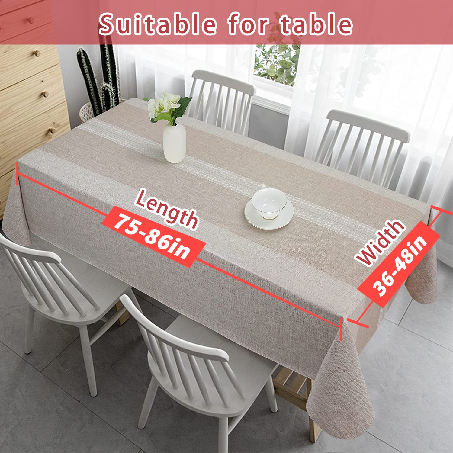 Vonabem easy-clean surface cleans with damp cloth after meals