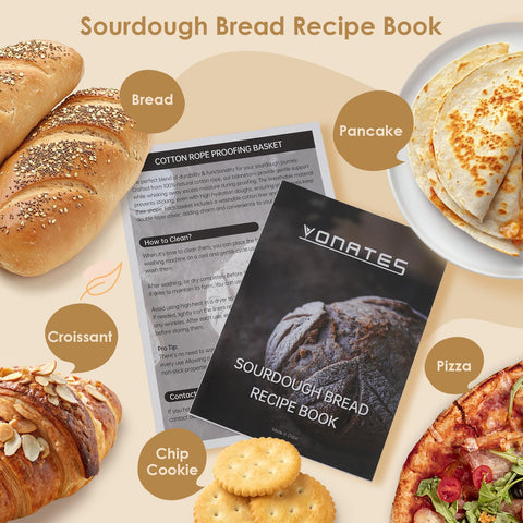 VONATES bread bags included for neat storage and safe transport