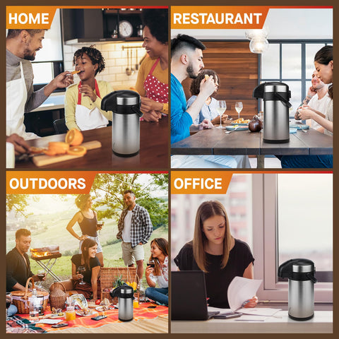 Vondior ice-friendly carafe for chilled beverages and easy filling