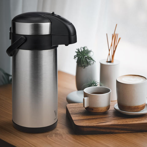 VONDIOR thermal beverage dispenser ideal for hot or cold drinks.