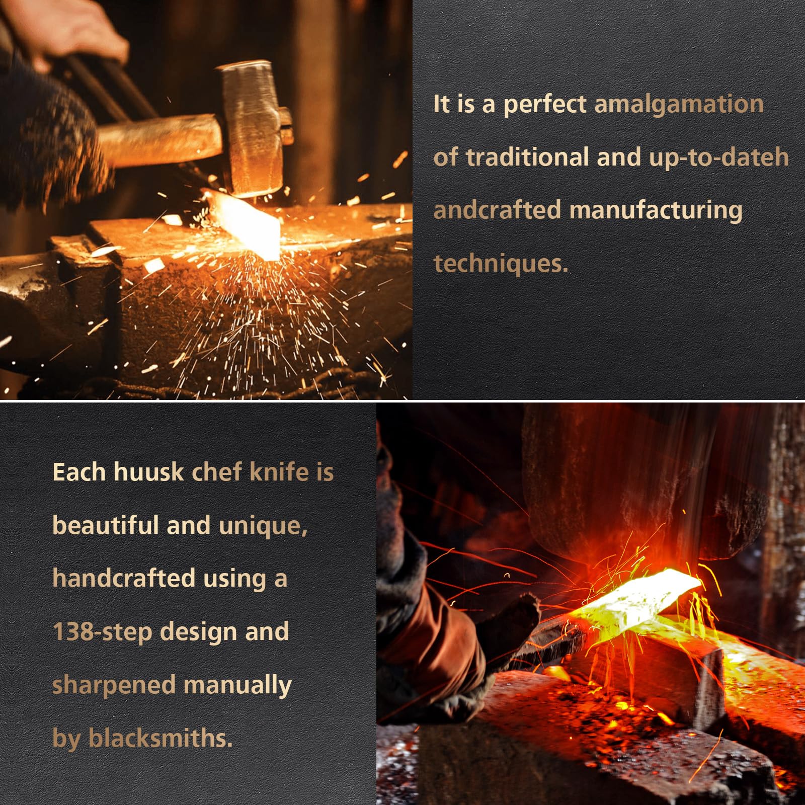 Vorgexora hammered oxidation finish reduces sticking in prep