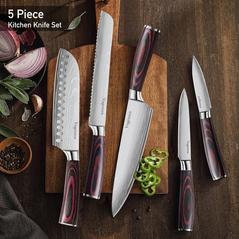 Tempered dual-bevel blades with glossy finish for smooth cuts