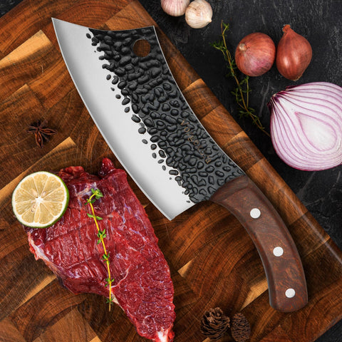 Vorgexora Viking knife 6.5-inch for slicing and mincing with control