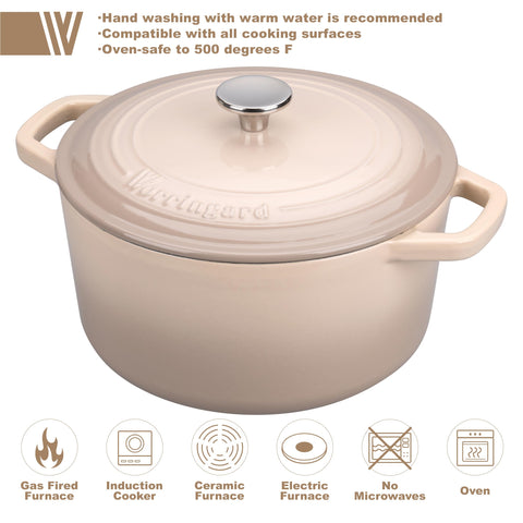 VORRINGARD Dutch oven heat retention view demonstrates energy-efficient simmering.