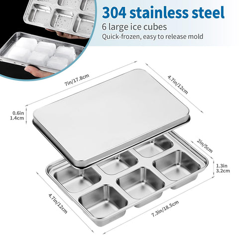 Vortihive dishwasher-safe ice tray for easy cleanup.