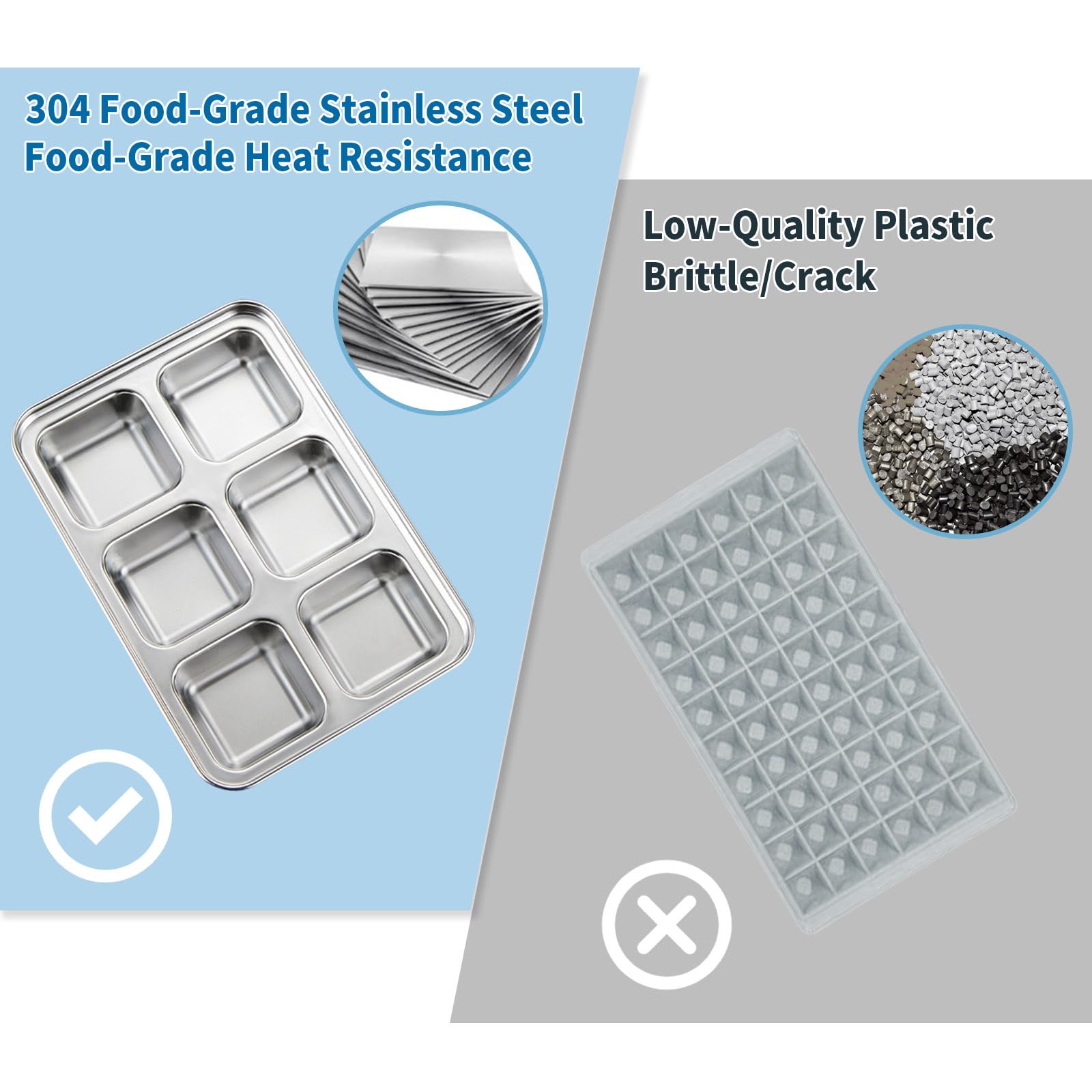 Vortihive freezer-friendly tray keeps drinks cool longer.