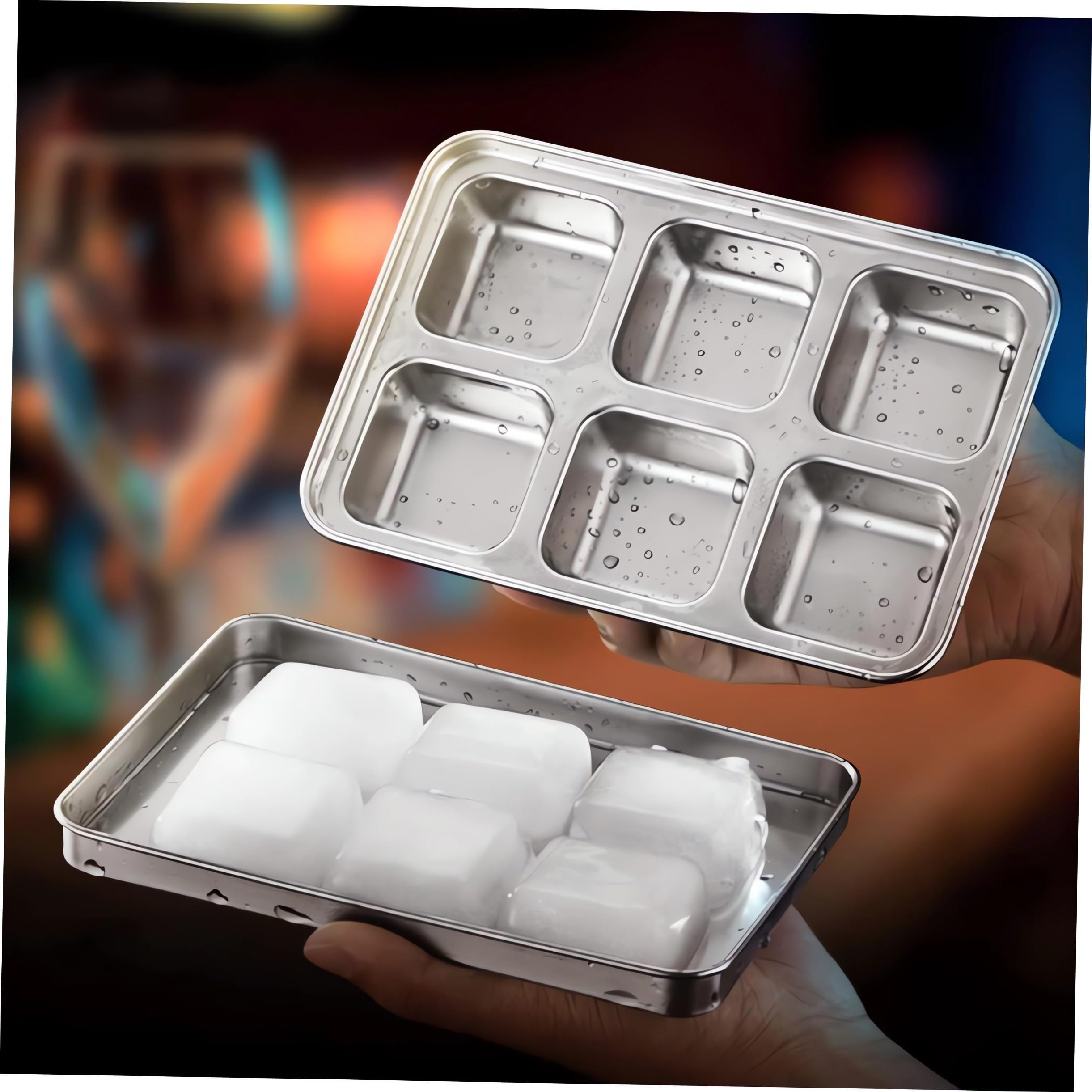 Vortihive multi-functional ice tray for various cubes.