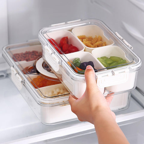 VOUKEN charcuterie container ideal for portable snack platters on the go.