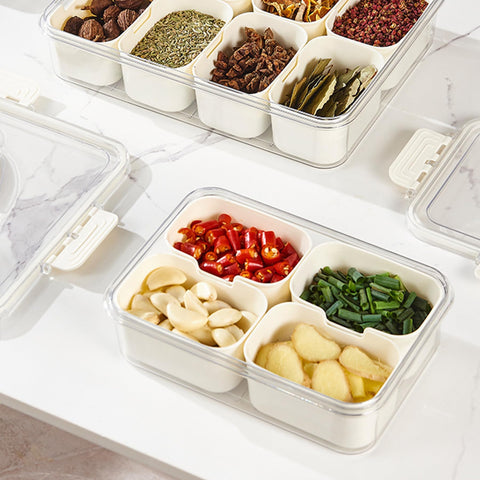 VOUKEN multi-compartment tray helps keep kitchen clean and tidy.