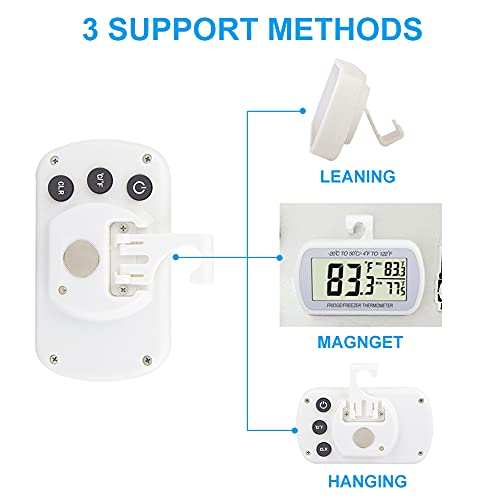 Three-button VOULOIR control panel for quick Celsius or Fahrenheit switching