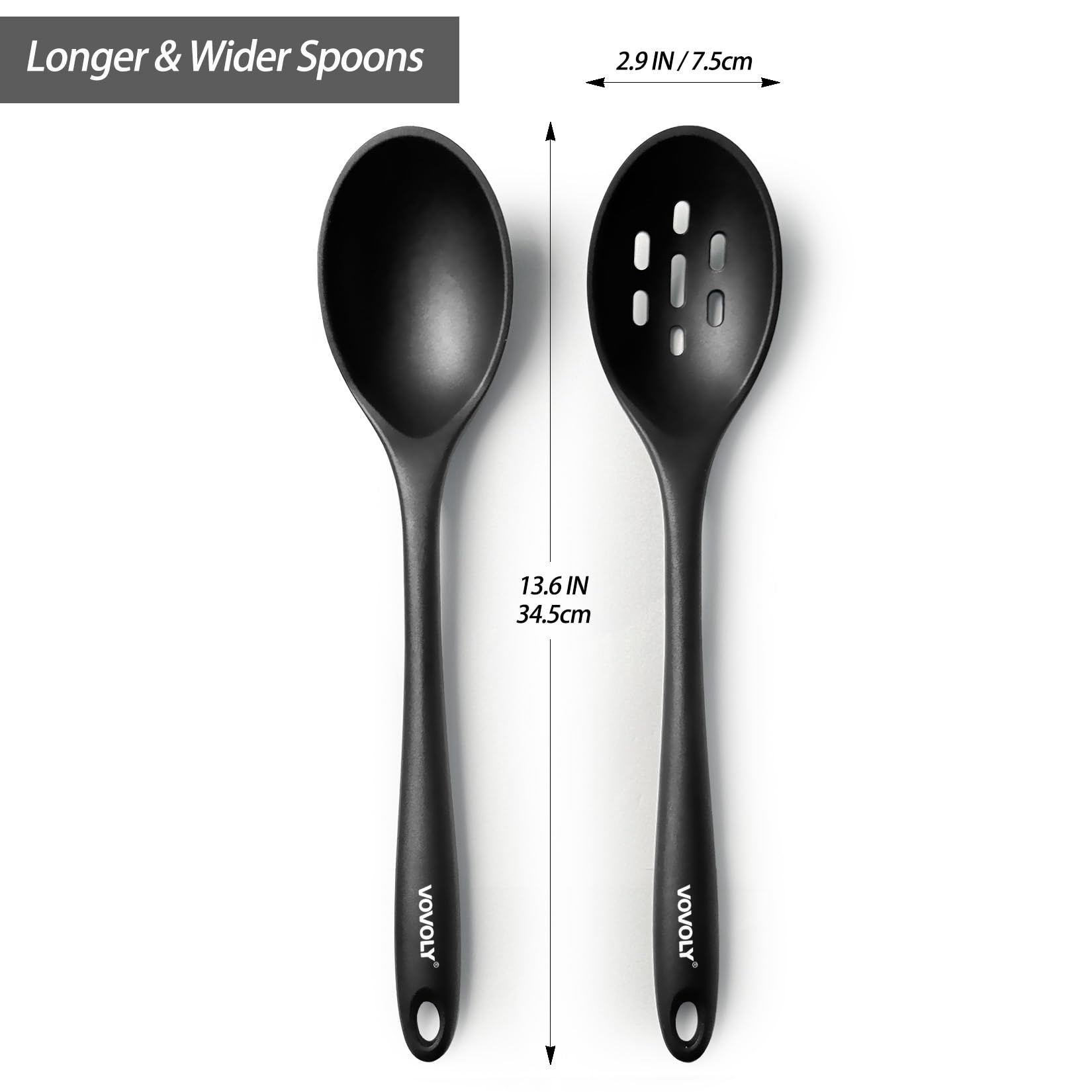 Vovoly 18/8 stainless steel core adds durable support.