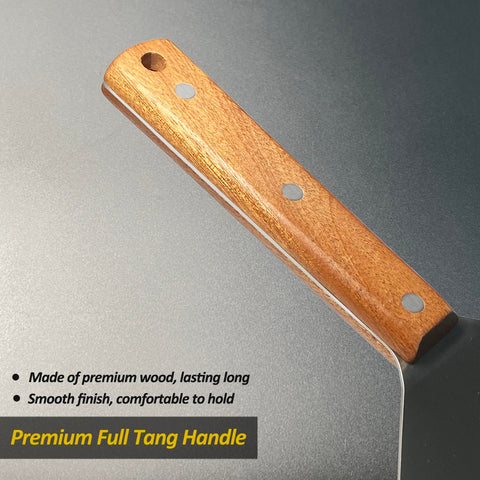 Vovoly commercial-grade spatula set, ideal for backyard BBQs.