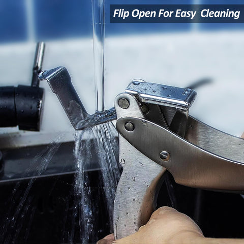 Vovoly dishwasher-safe garlic press for easy maintenance