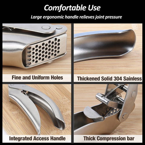 Vovoly ergonomic handles provide comfortable, stable operation