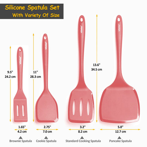 Vovoly compact spatula ideal for small pans and precise flipping tasks.