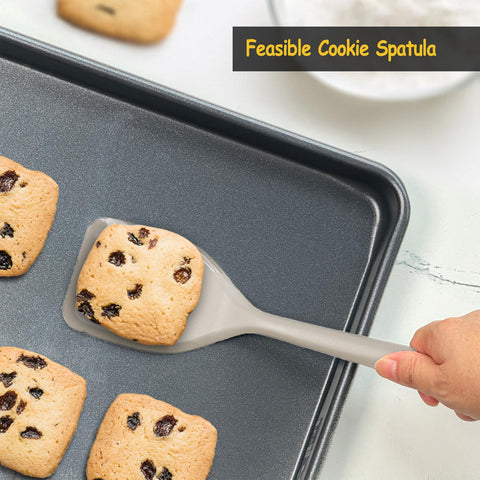 Vovoly khaki color spatula set adds a natural kitchen vibe