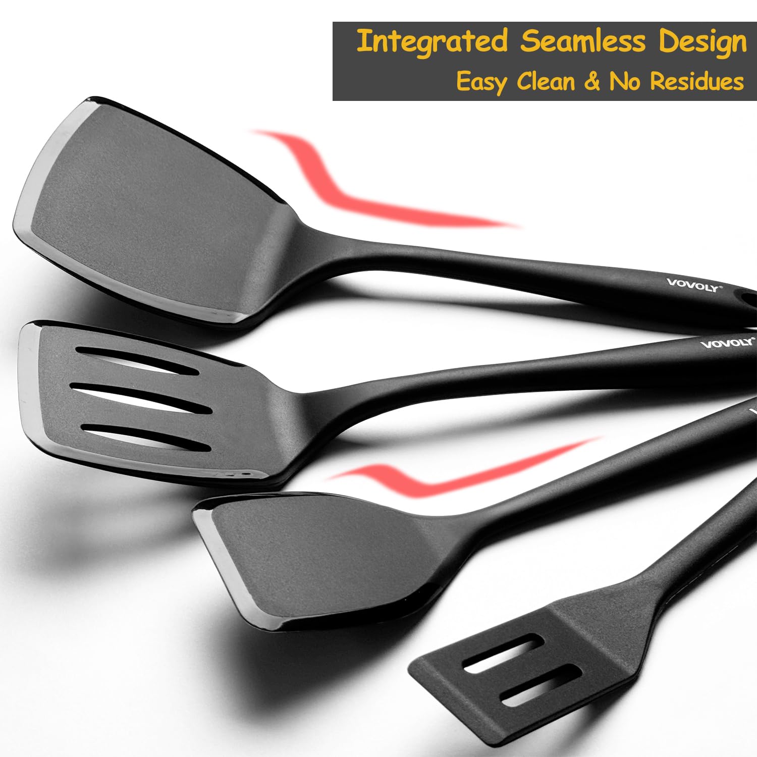 Vovoly small cookie spatula handles delicate tasks without scratching