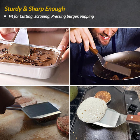 Vovoly wide spatula helps lift large items safely.