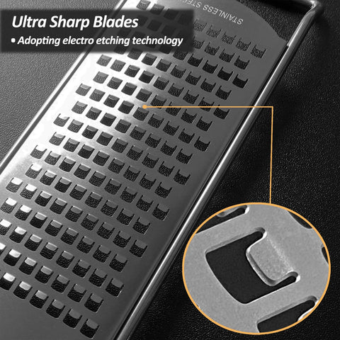 Vovoly zester slider protector keeps fingers safe during use.