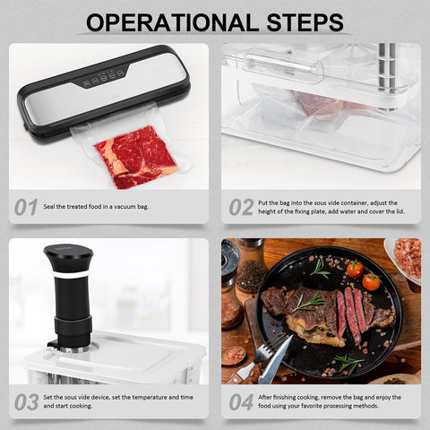 Vpcok Direct all-in-one system enhances sous vide experiences.