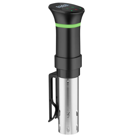 Vpcok Direct sous vide cooker front view showing sleek design for precise cooking.