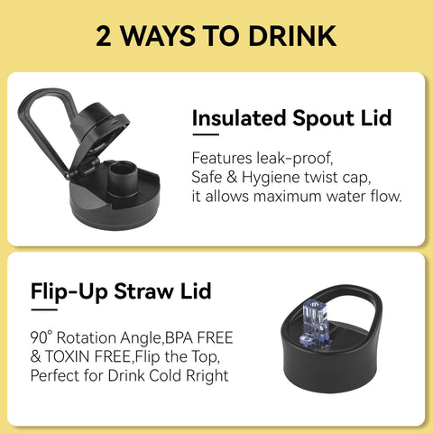 VQRRCKI 18/8 stainless steel bottle for durable daily use