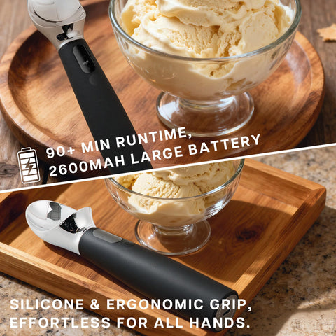 VRAIKO durable metal body ensures long-lasting scooping at gatherings