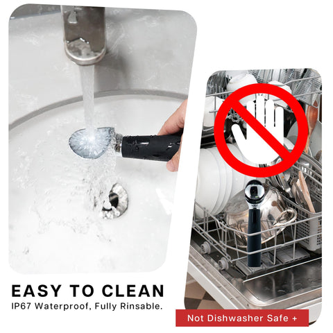 VRAIKO ergonomic handle provides soft non-slip grip during extended use