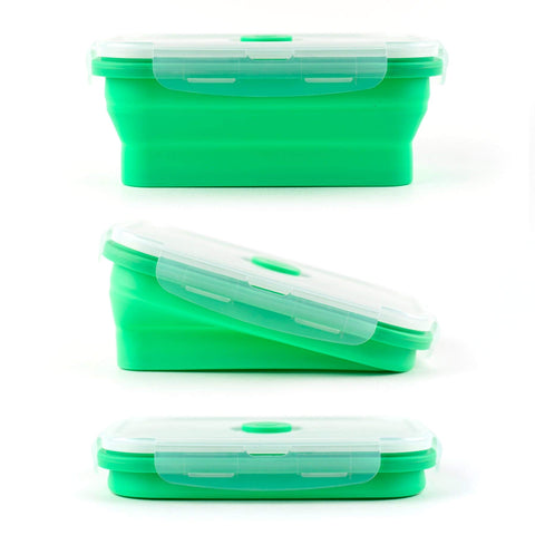 Vremi silicone containers are dishwasher-safe for easy cleanup.