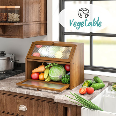 Vriccc countertop bread box on display for easy access