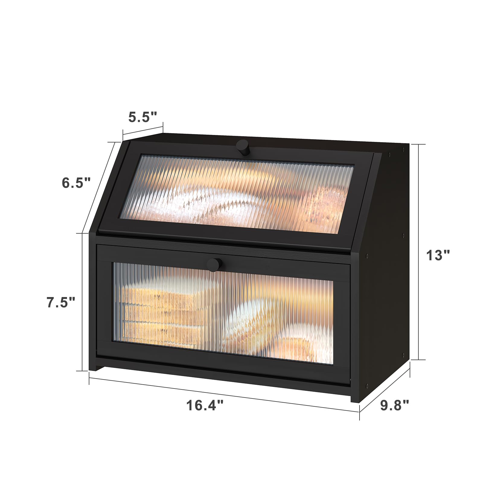 Vriccc bread box includes screwdriver for quick, simple assembly