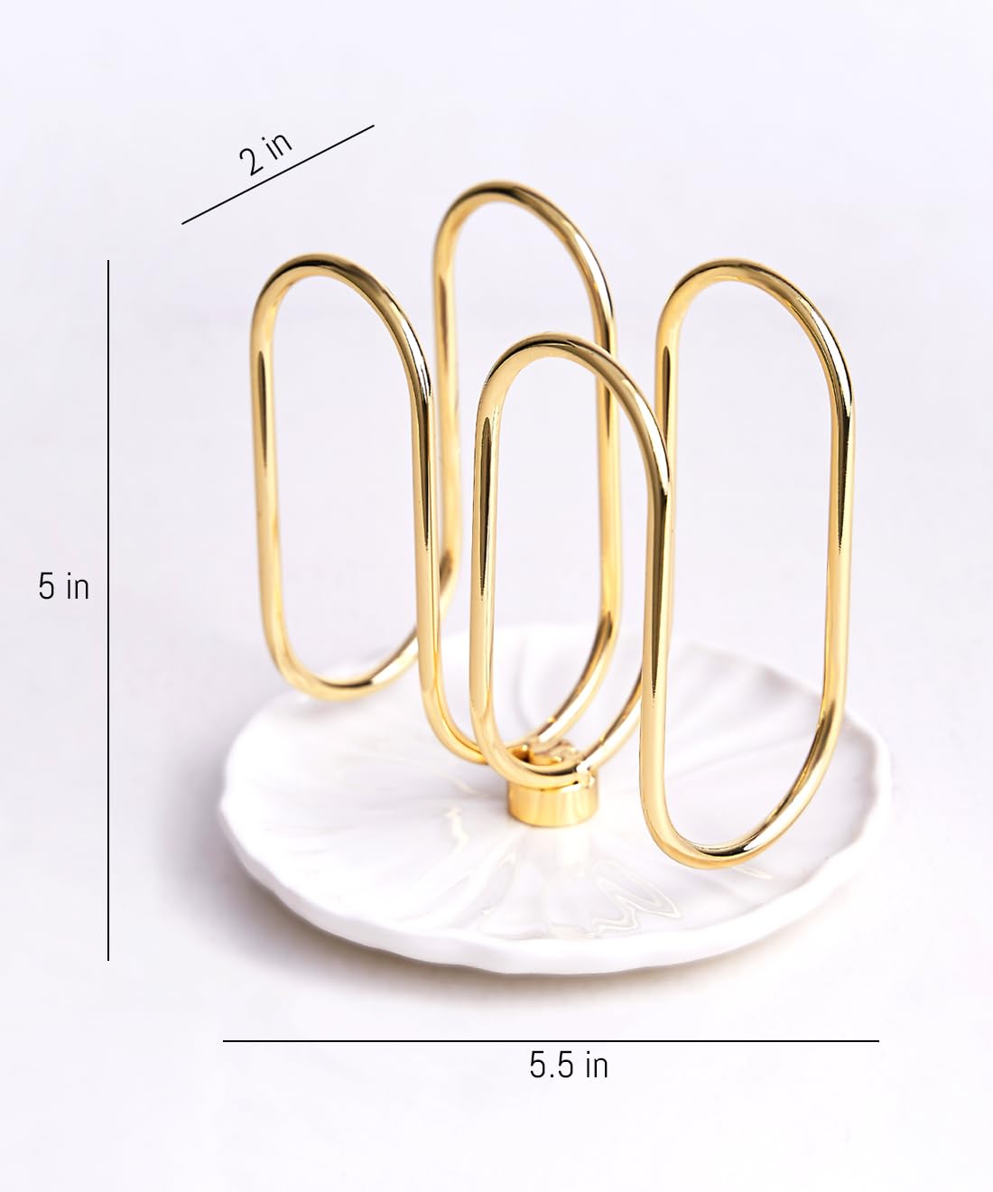 VROOMIUM napkin holder on a table setup for easy napkin access.