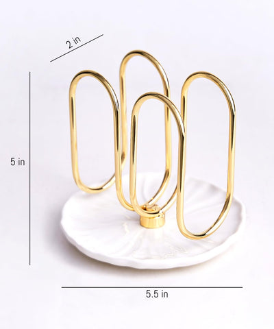 VROOMIUM napkin holder on a table setup for easy napkin access.