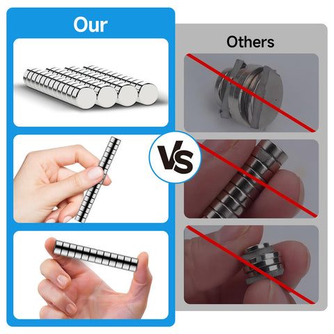 Vruelia magnets ideal for fridge and whiteboard organization.