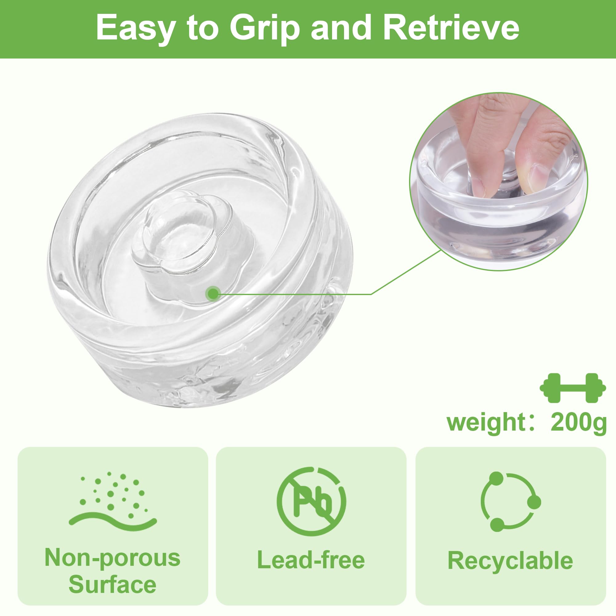 VSAPRDT fermentation kit wide mouth lids for easy handling and airtight seal