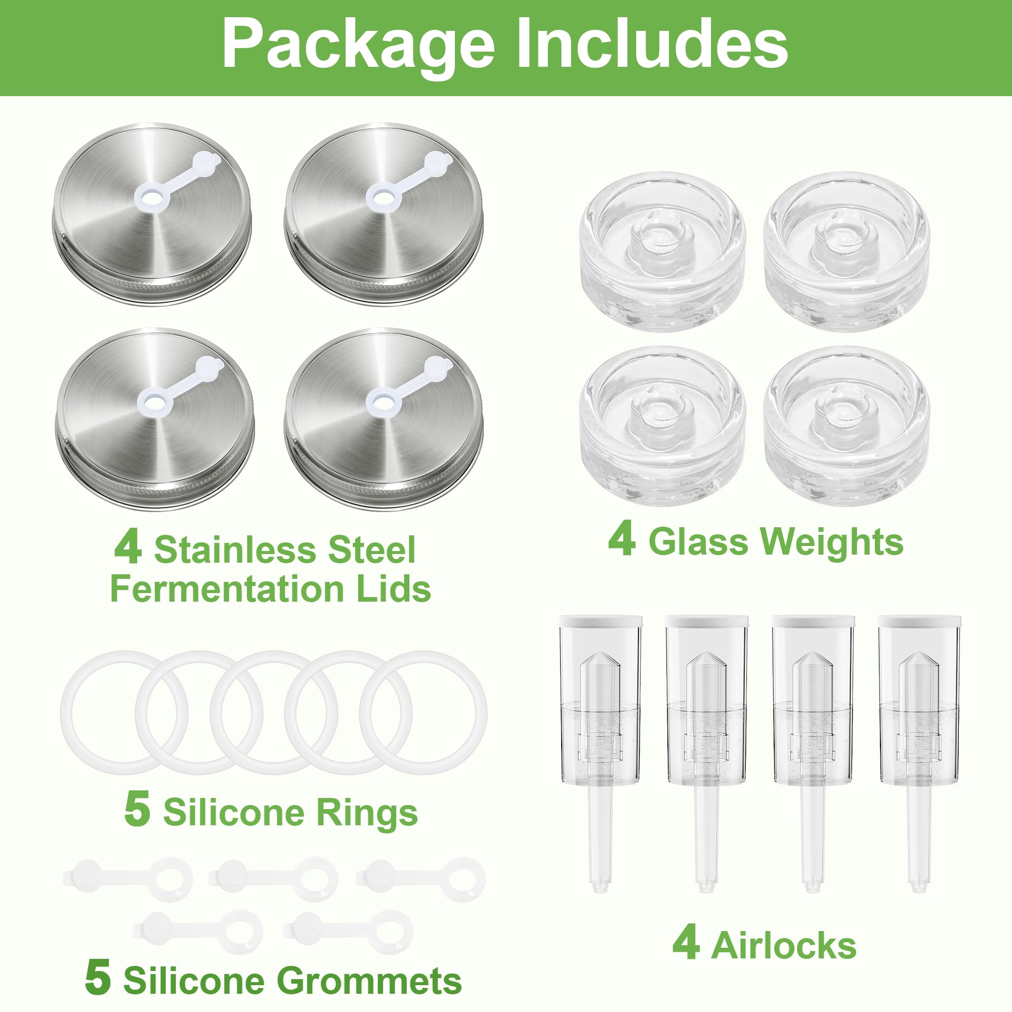 VSAPRDT fermentation kit silicone stoppers enable post-fermentation storage