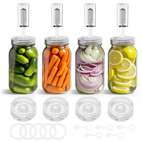 VSAPRDT fermentation kit four weights submerge jars for even brining