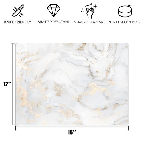 VSAR House scratch-resistant glass board preserves blade edges