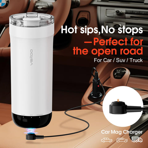 VSITOO S5 app-control interface enables temperature adjustment remotely for convenience.
